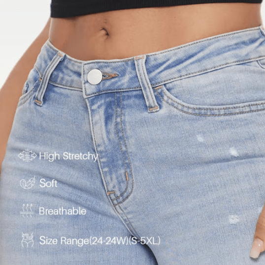 Snatched BBL Jeans - Vxylona