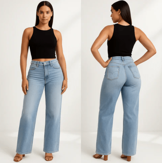 Snatched BBL Jeans - Vxylona